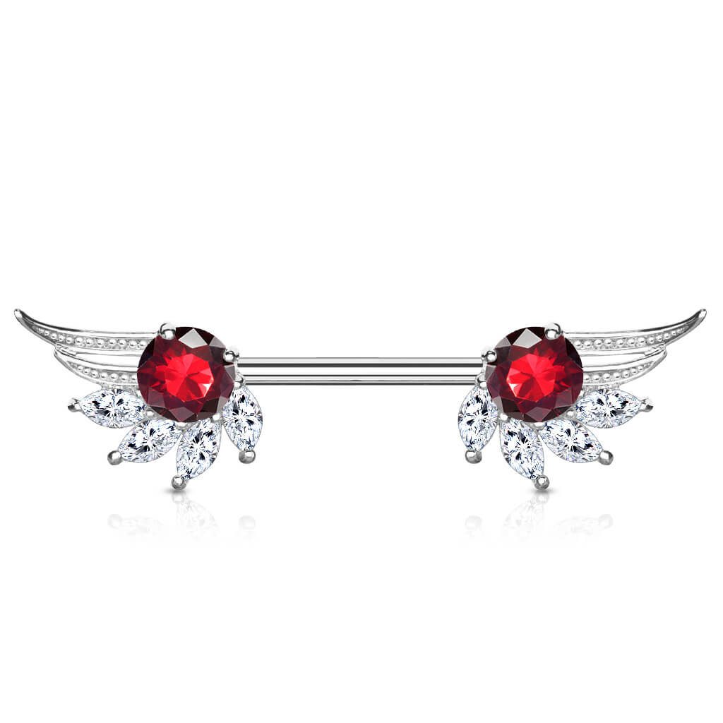 Wing Ends Straight Barbell