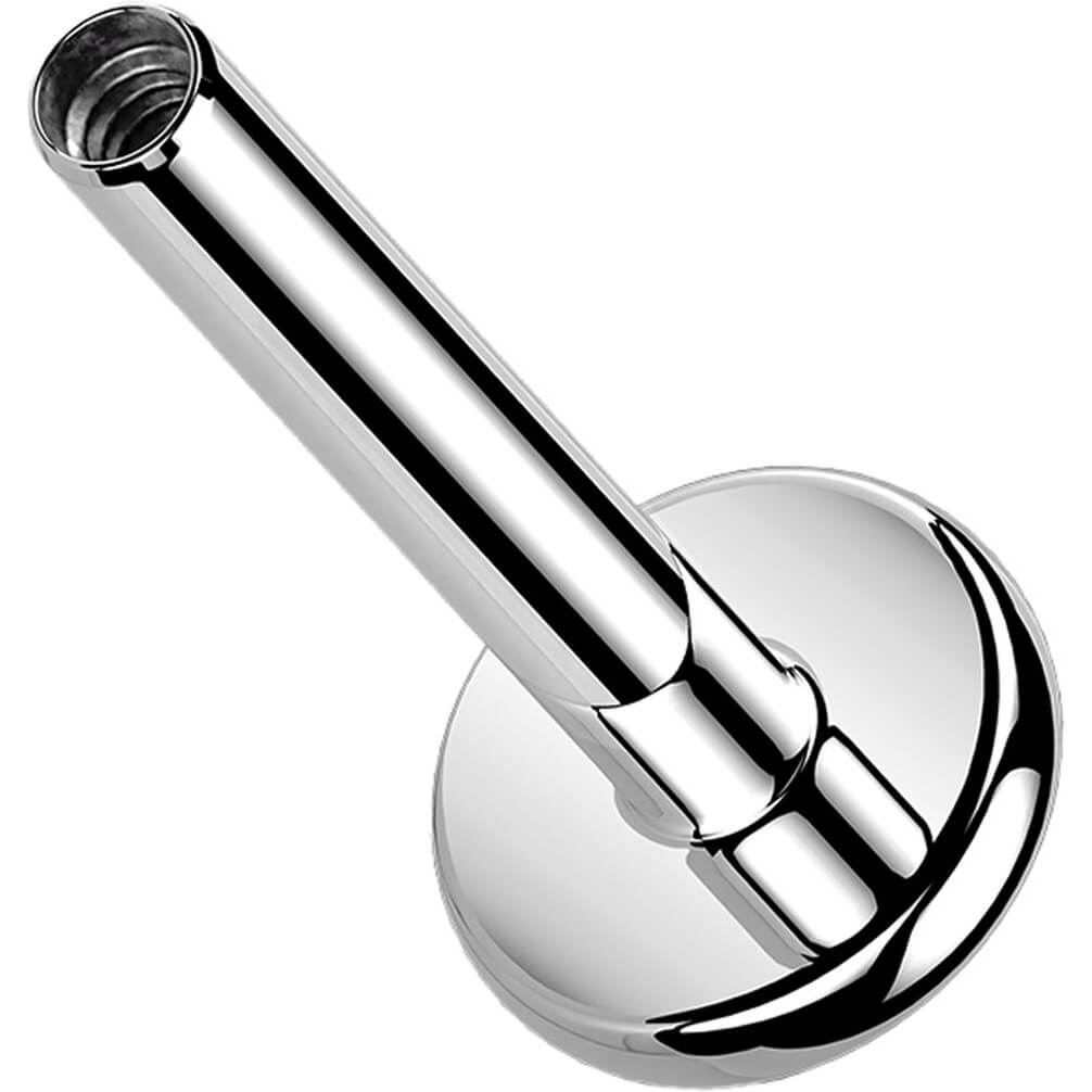 Titanium Internally Threaded 4mm Base Labret Posts
