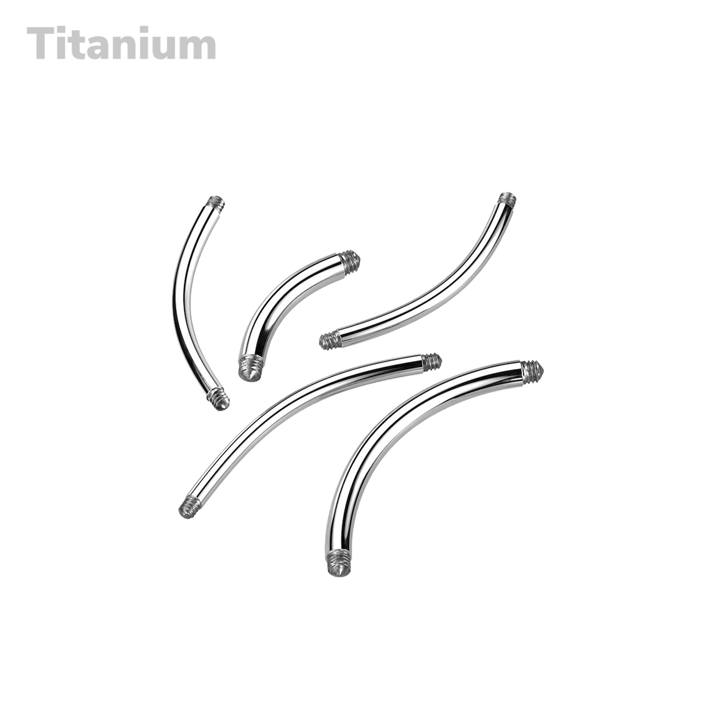 Titanium Curved Bar