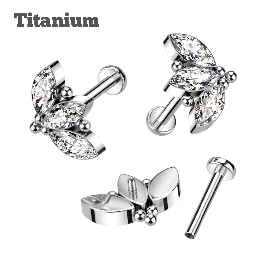 Anais Titanium Labret