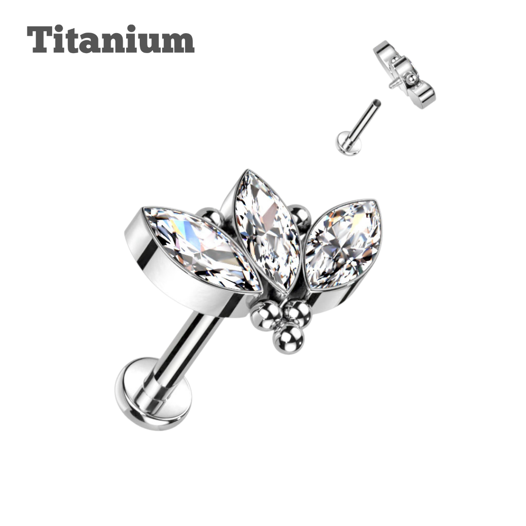 Anais Titanium Labret
