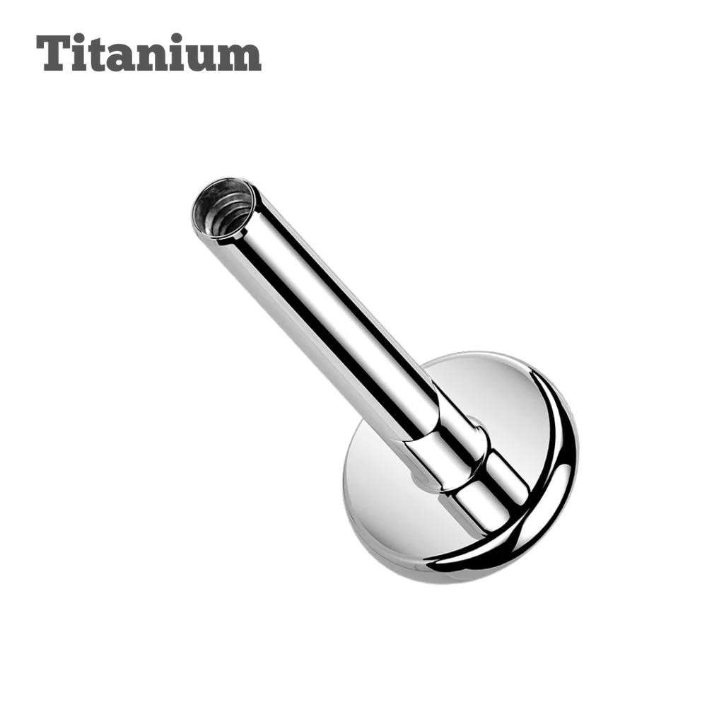 Titanium Internally Threaded 4mm Base Labret Posts