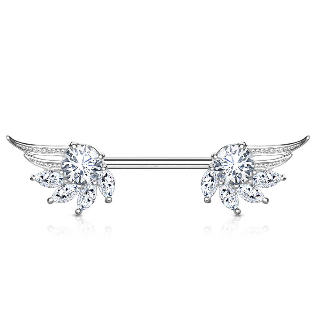 Wing Ends Straight Barbell