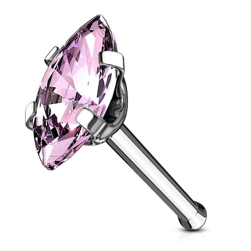Marquise CZ Nose Bone Stud