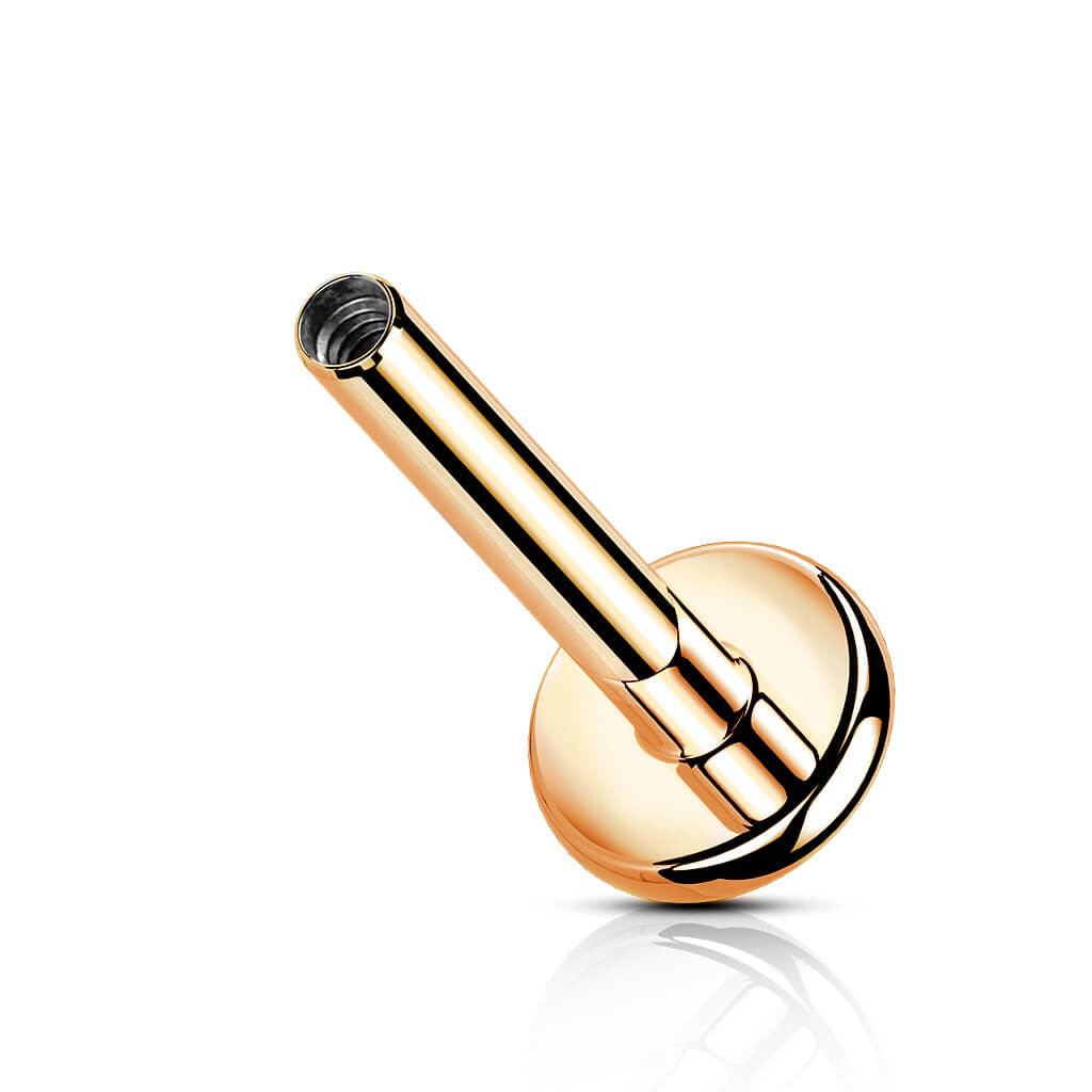 Titanium Internally Threaded 4mm Base Labret Posts