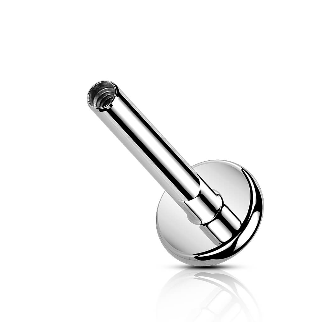 Titanium Internally Threaded 4mm Base Labret Posts