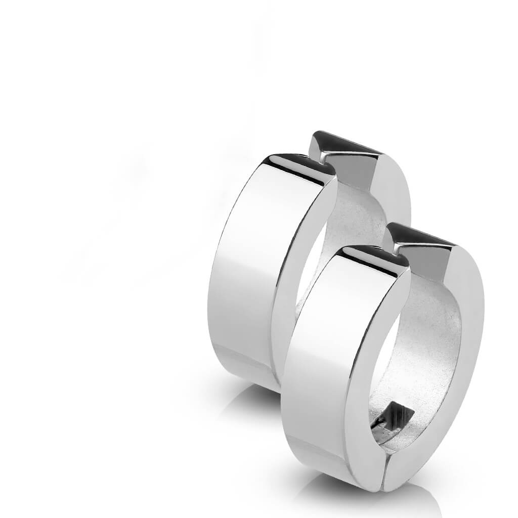 Color IP Hoop Ear Cuffs - Non-Piercing Clip-On Earrings