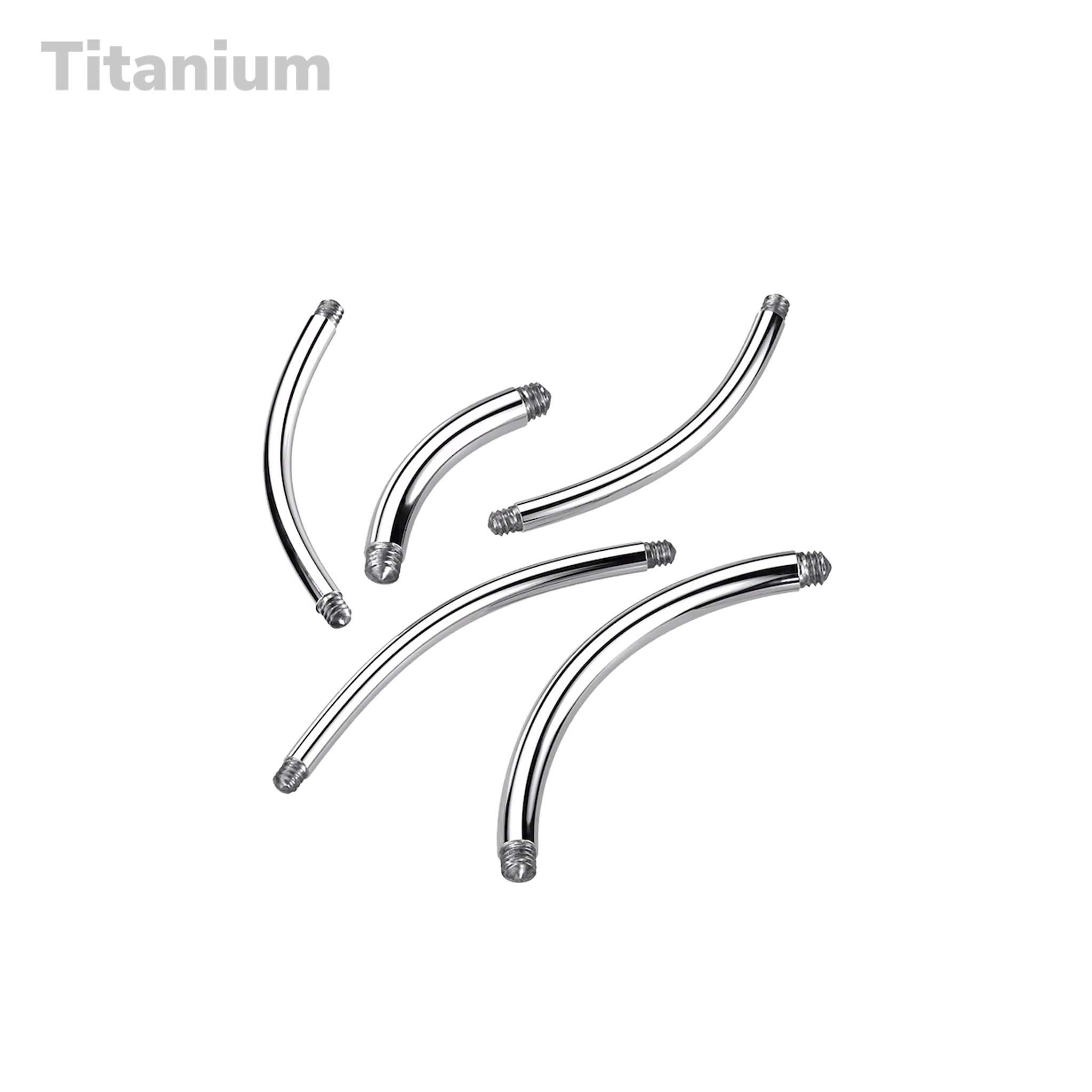 Titanium Curved Bar