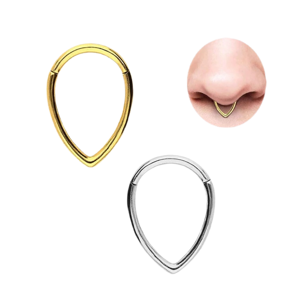 Alana Hinged Hoop
