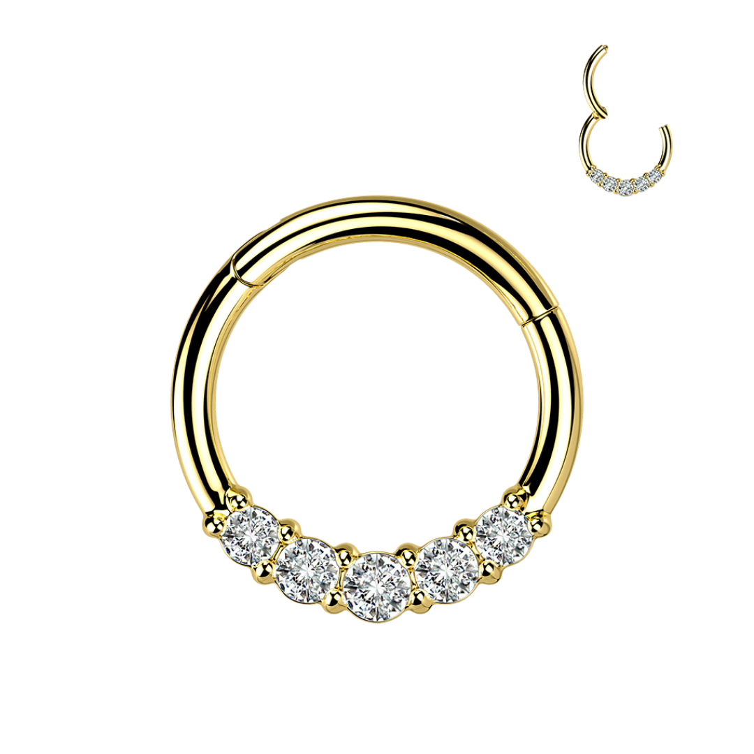 Anisah Hinged Hoop