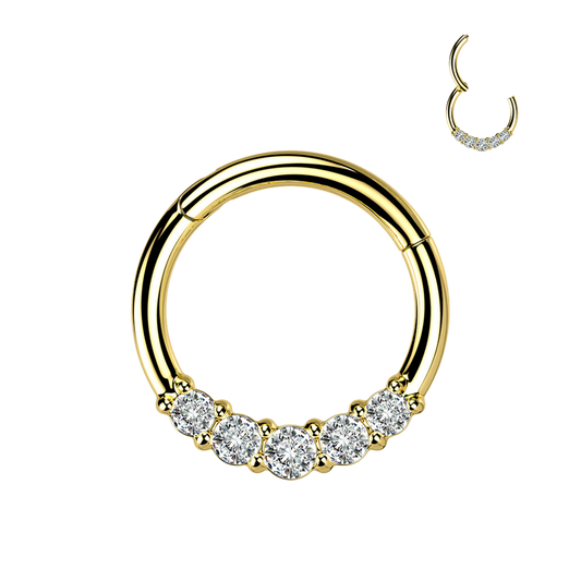 Anisah Hinged Hoop