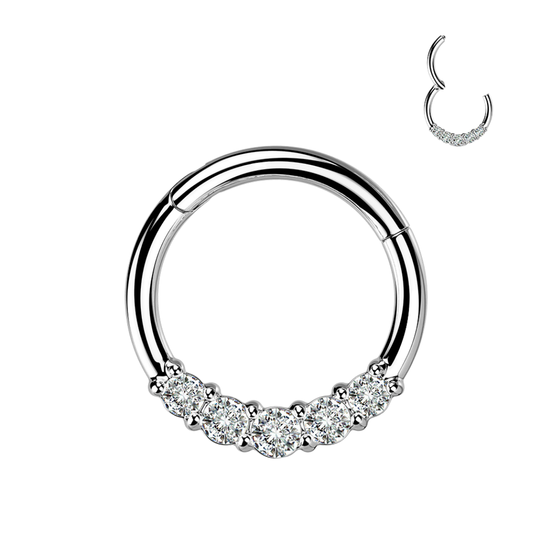 Anisah Hinged Hoop
