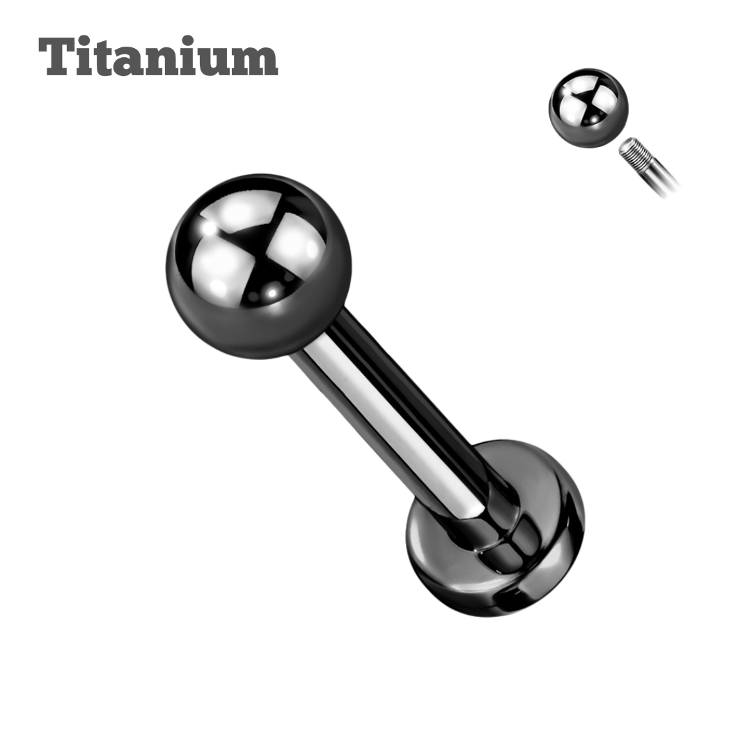 Ball Ends Threaded Titanium Labret