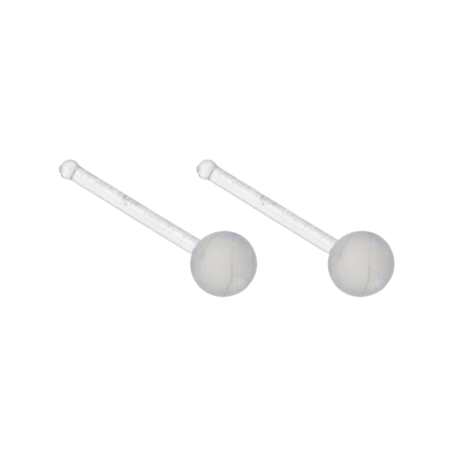 Ball Top Silicon Plastic Nose Stud