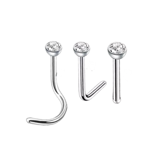 Stainless Steel Nose Studs