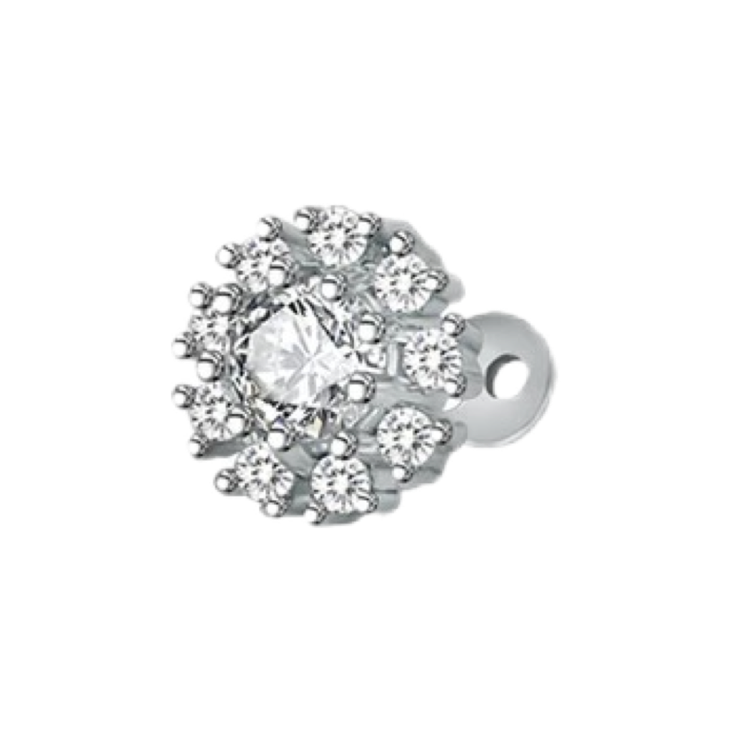 Daisy CZ Dermal Anchor Top