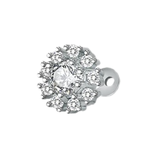 Daisy CZ Dermal Anchor Top