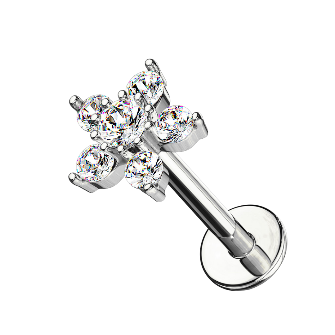 Daisy Flower Labret