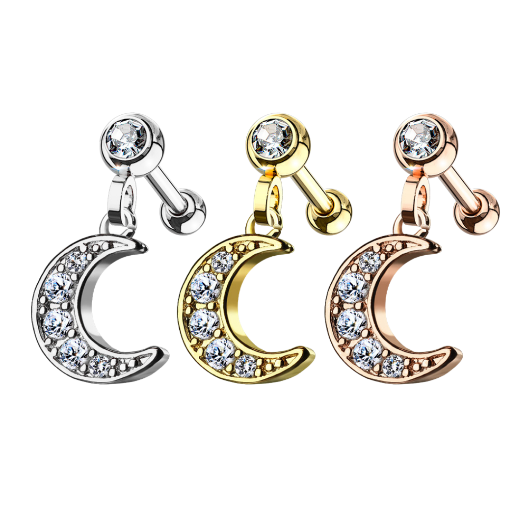 Dangling Moon Barbell