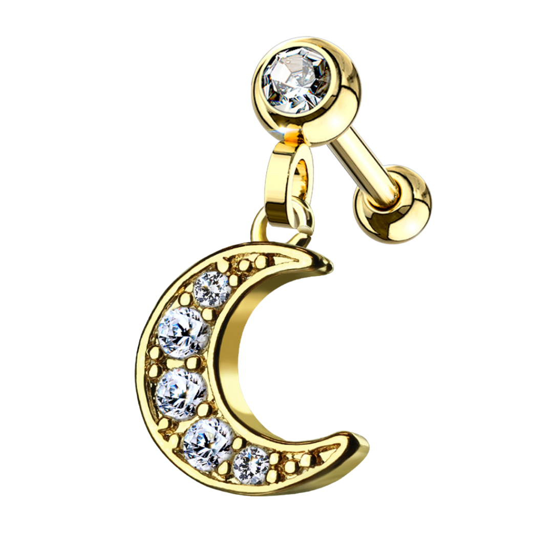 Dangling Moon Barbell
