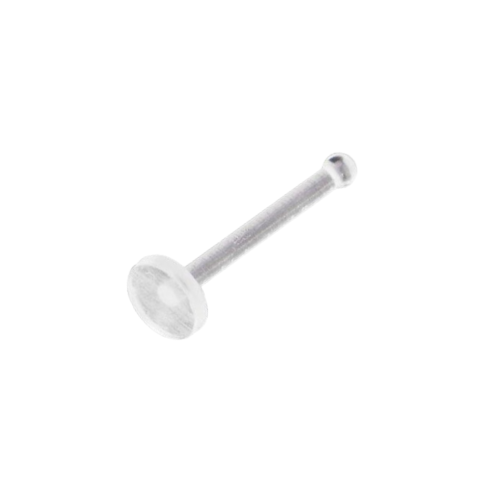 Disc Top Silicon Plastic Nose Stud