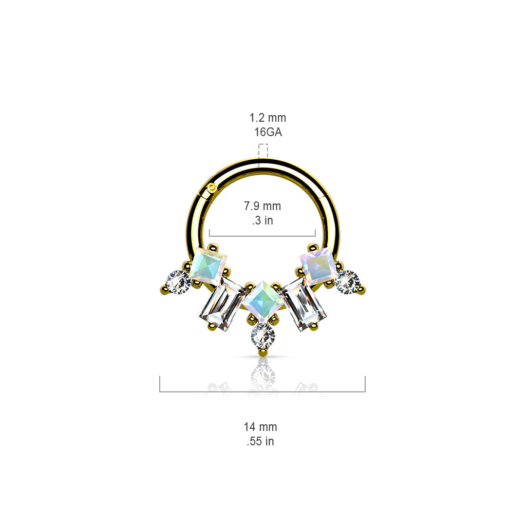 Amira Hinged Hoop