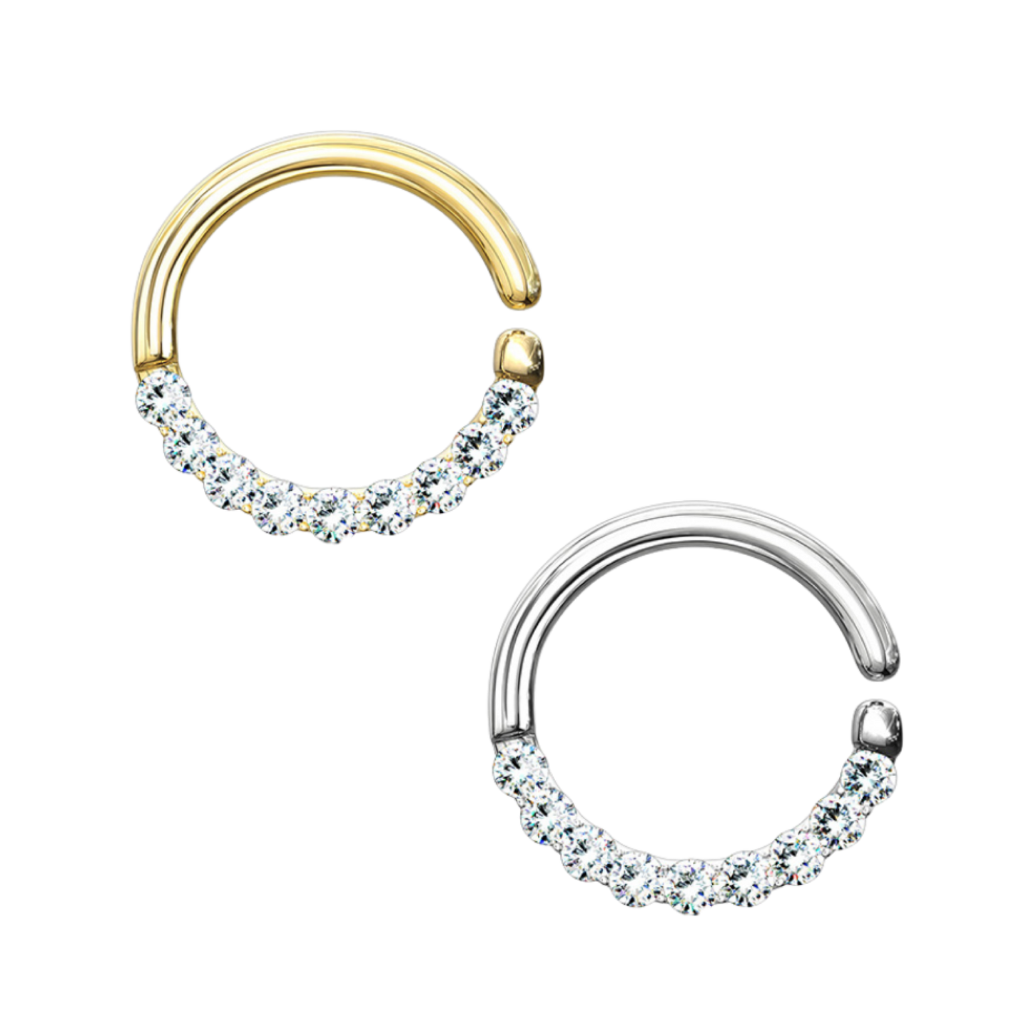 Semi Paved Seamless Hoop