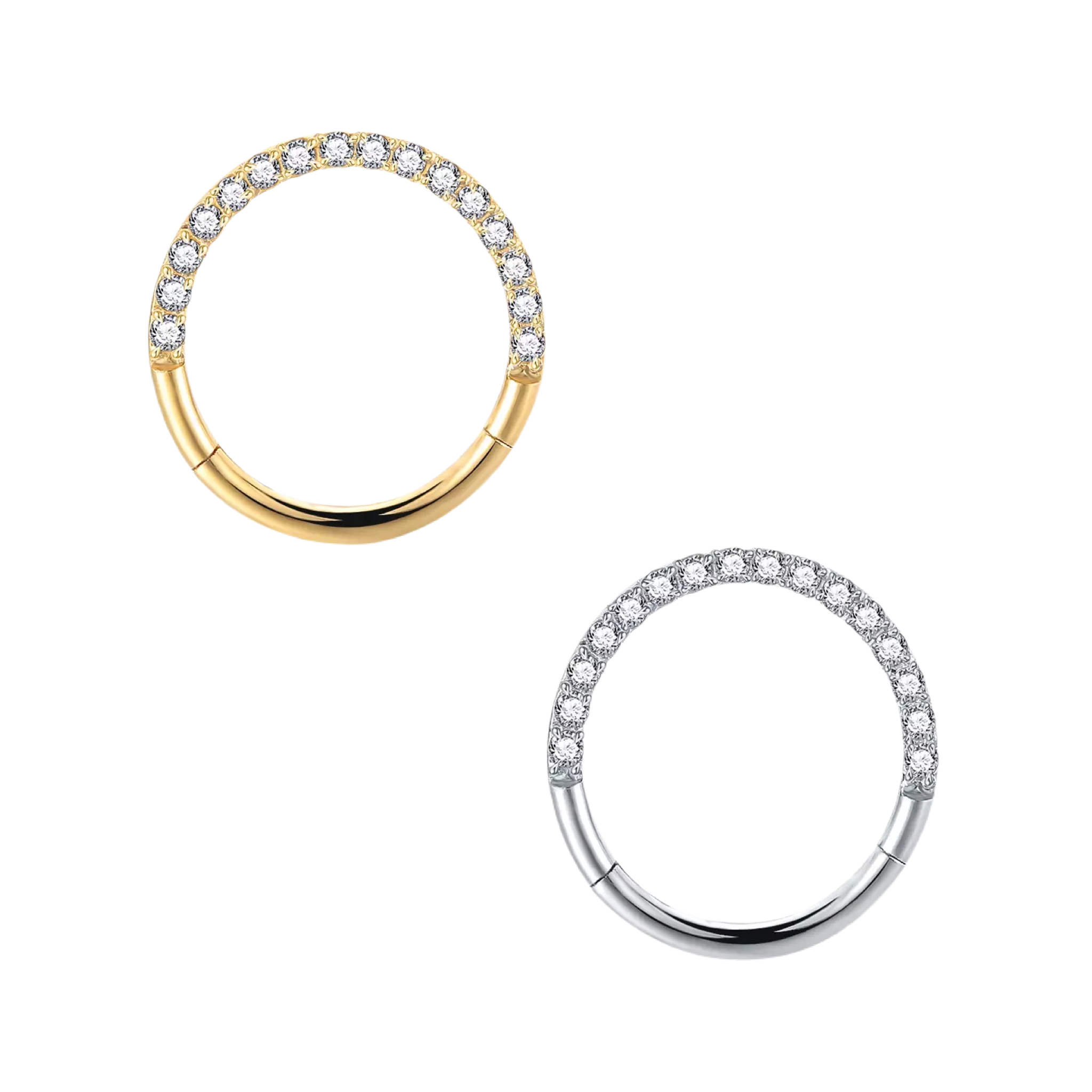 SideFacing Paved Hinged Stainless Steel Hoop