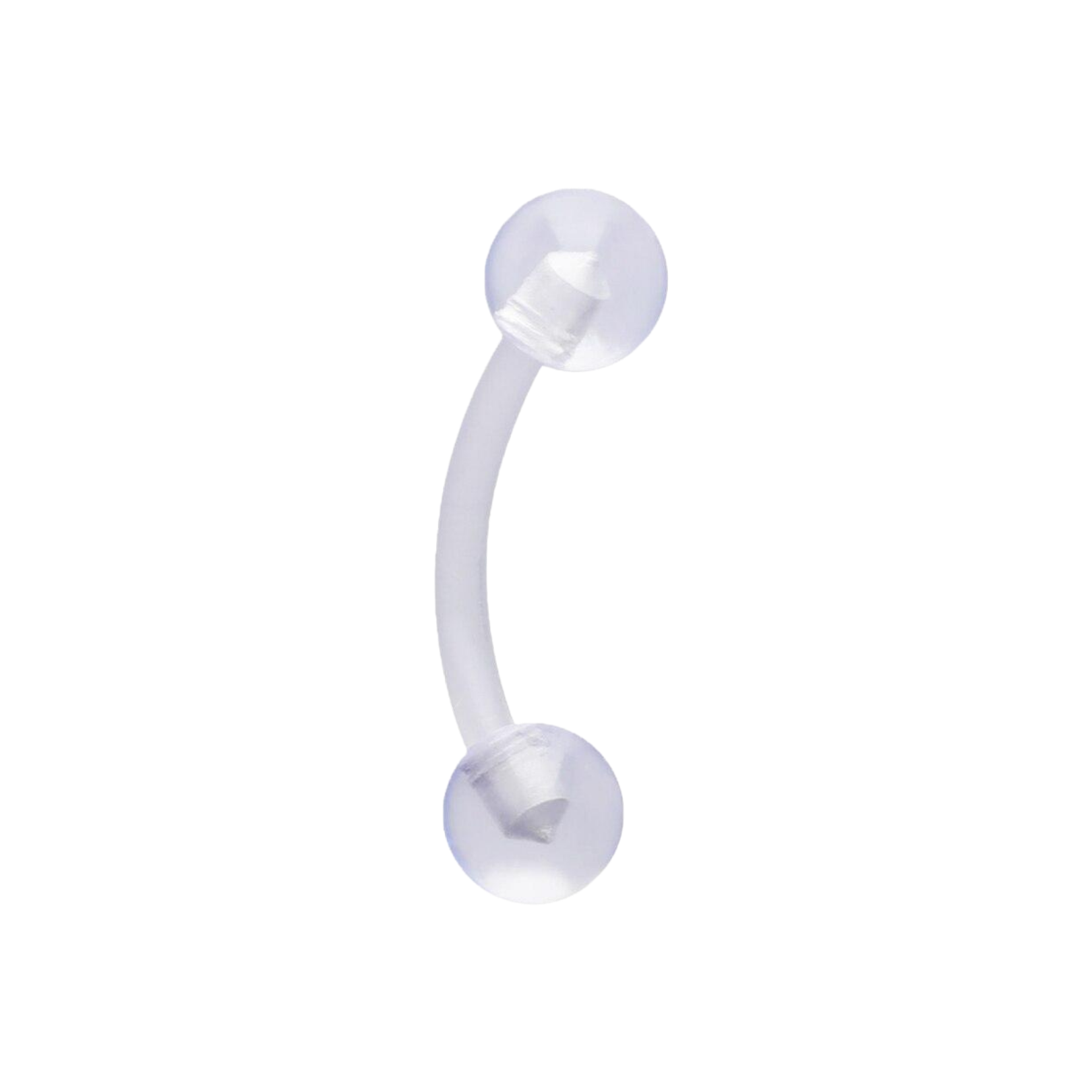 Silicon Plastic Curved Barbell