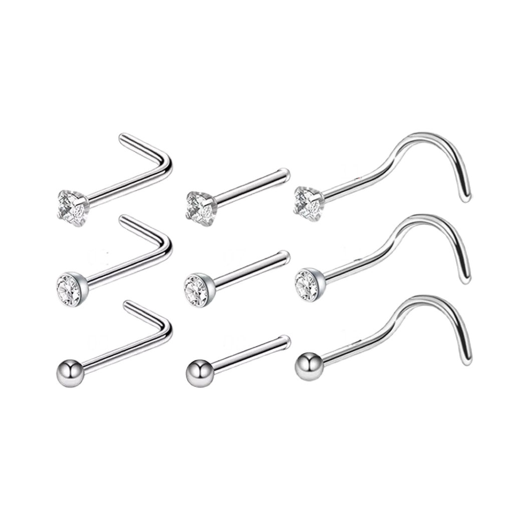 Stainless Steel Nose Studs