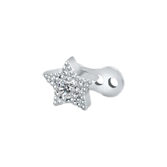 Star CZ Dermal Anchor Top