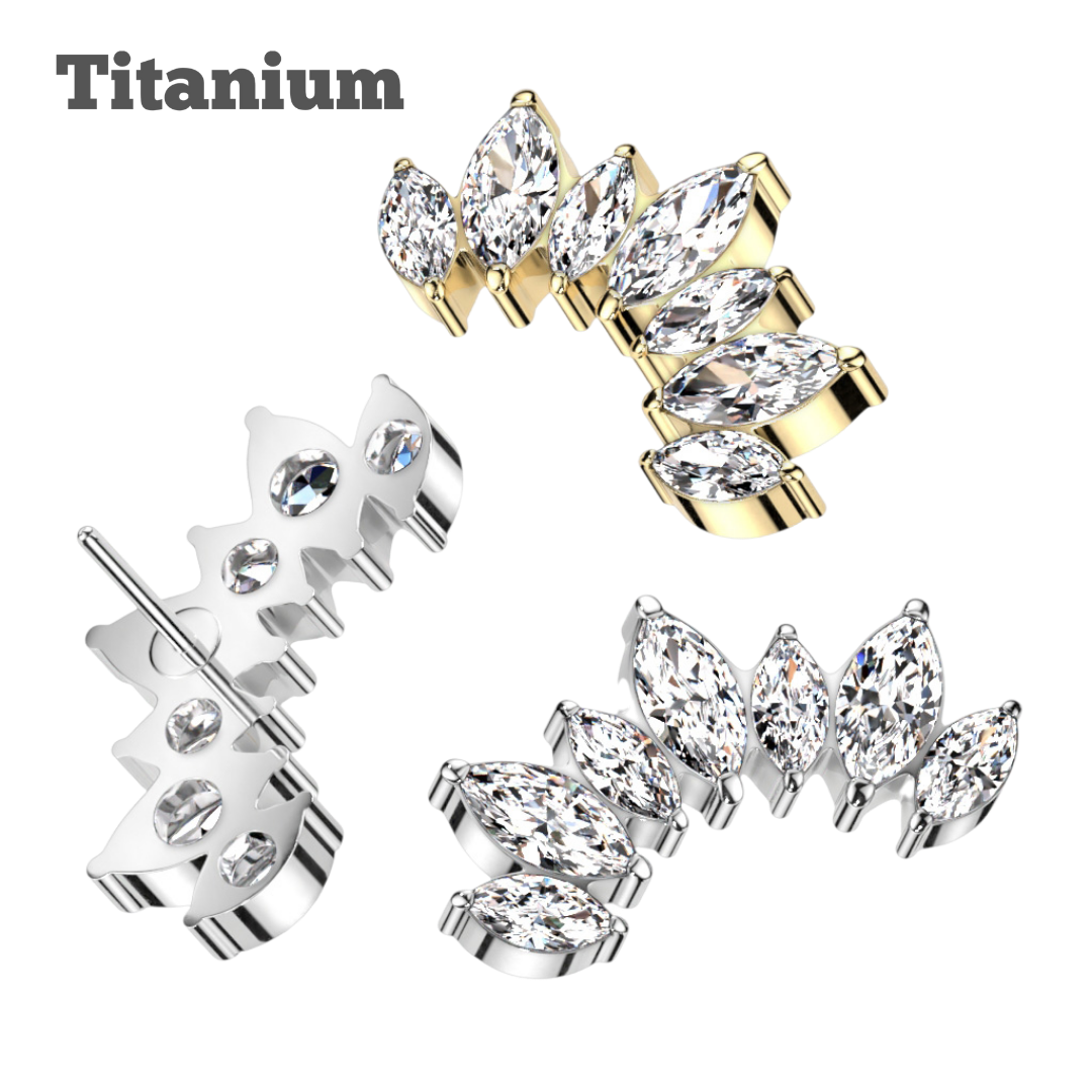 Coronet Titanium Threadless Top