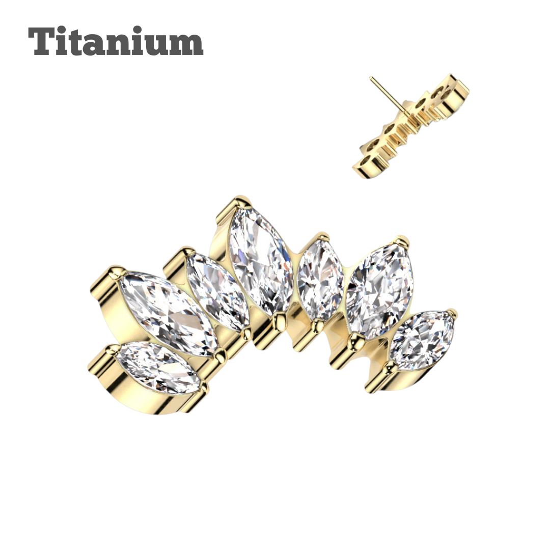 Coronet Titanium Threadless Top