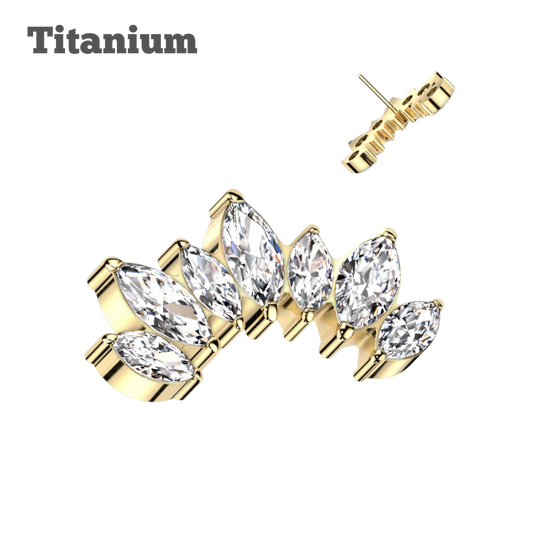 Coronet Titanium Threadless Top
