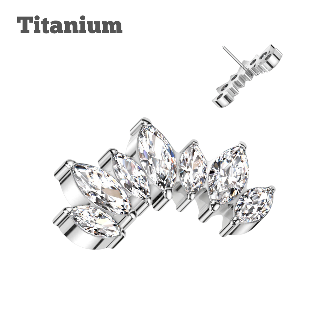 Coronet Titanium Threadless Top
