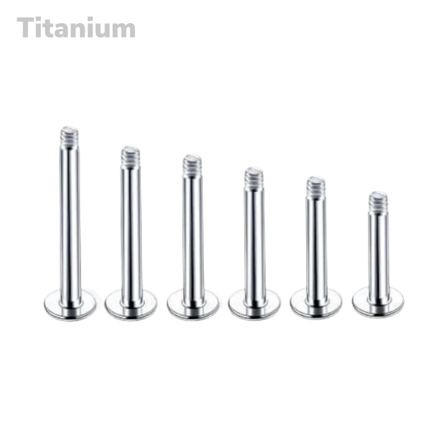 Titanium Externally Threaded Labret