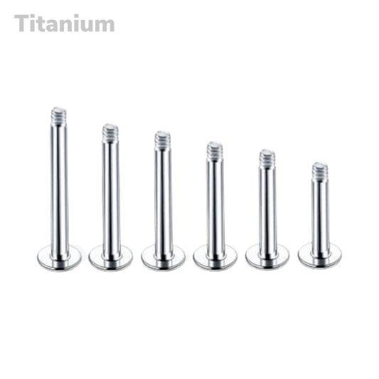 Titanium Externally Threaded Labret