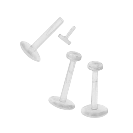 Transparent Silicon Plastic Labret