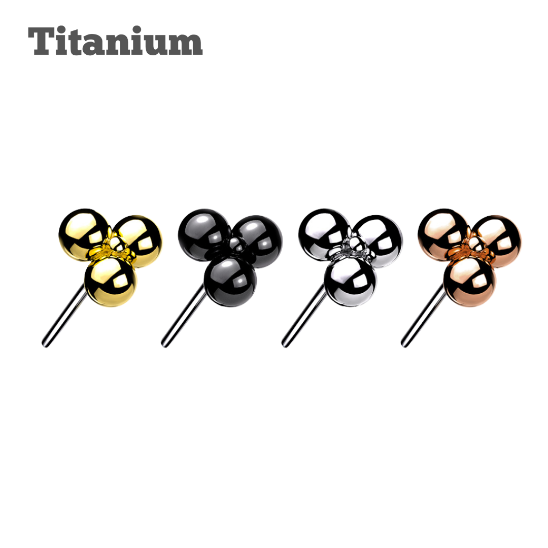 Tribead Titanium Threadless Top