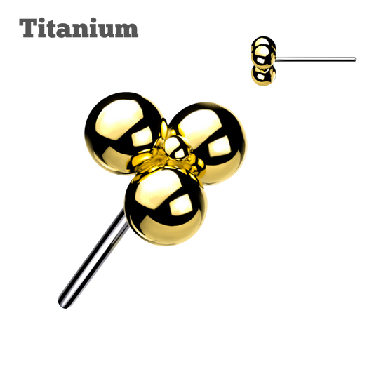 Tribead Titanium Threadless Top