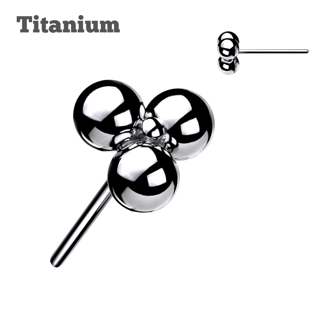 Tribead Titanium Threadless Top