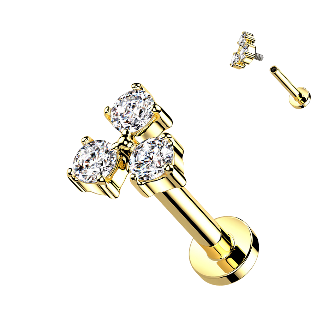 Trinity CZ Labret