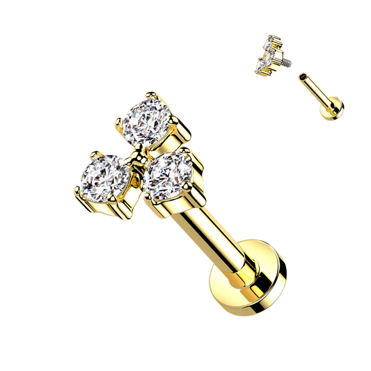 Trinity CZ Labret