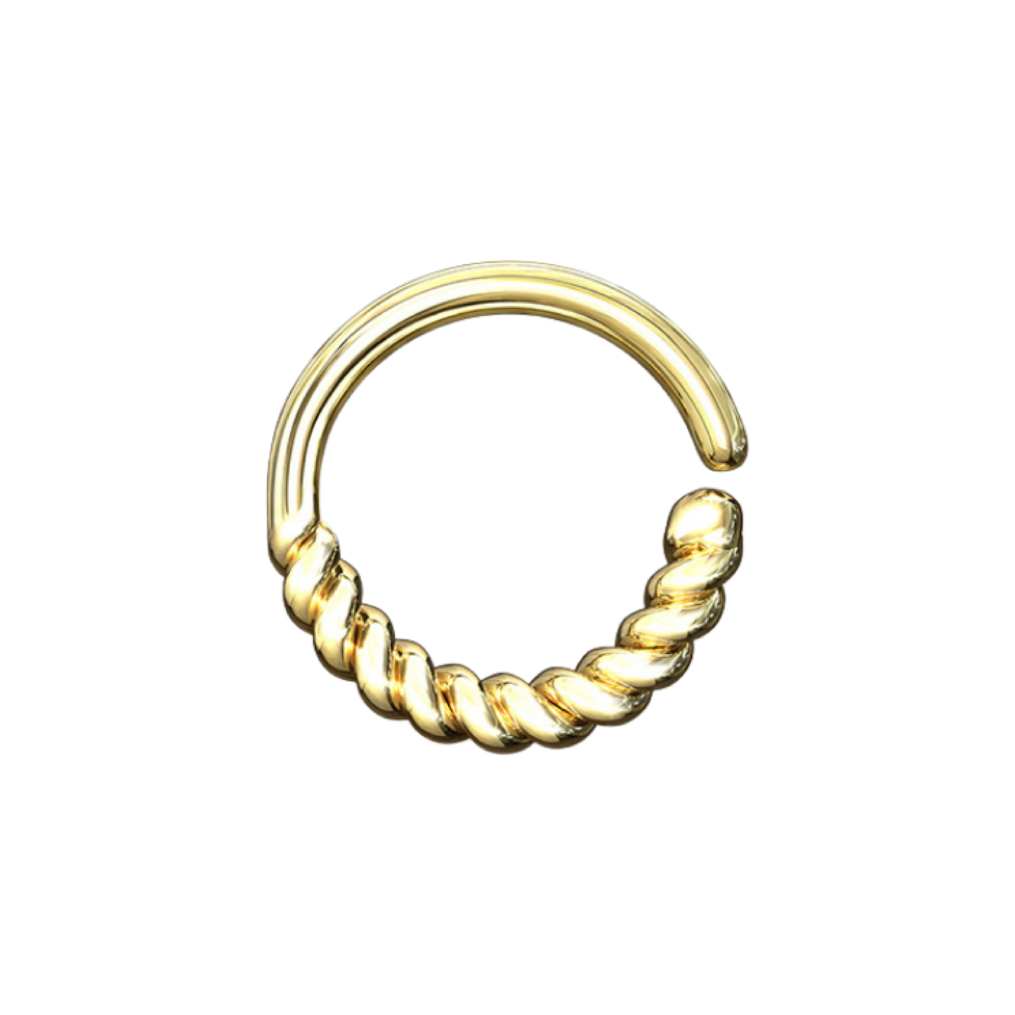 Twisted Seamless Hoop