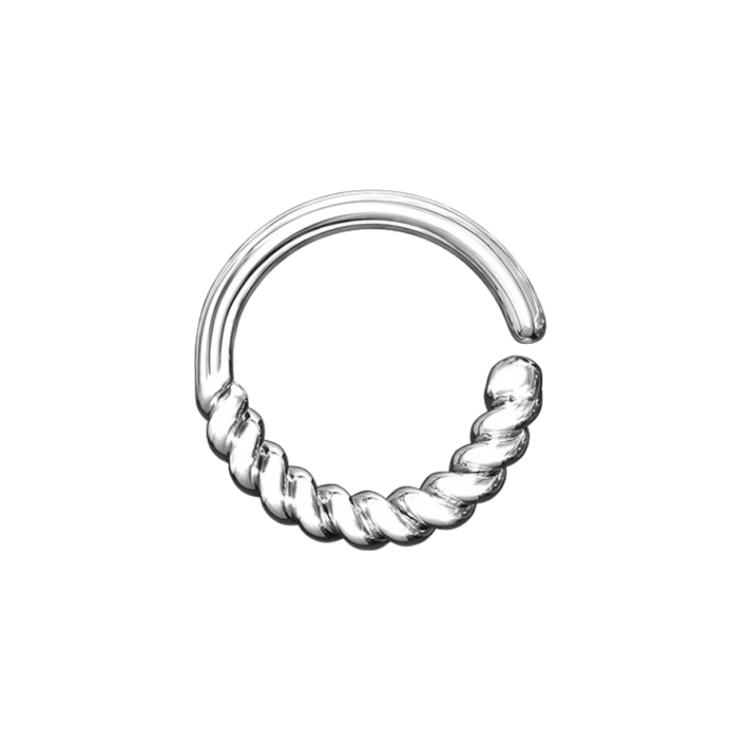 Twisted Seamless Hoop