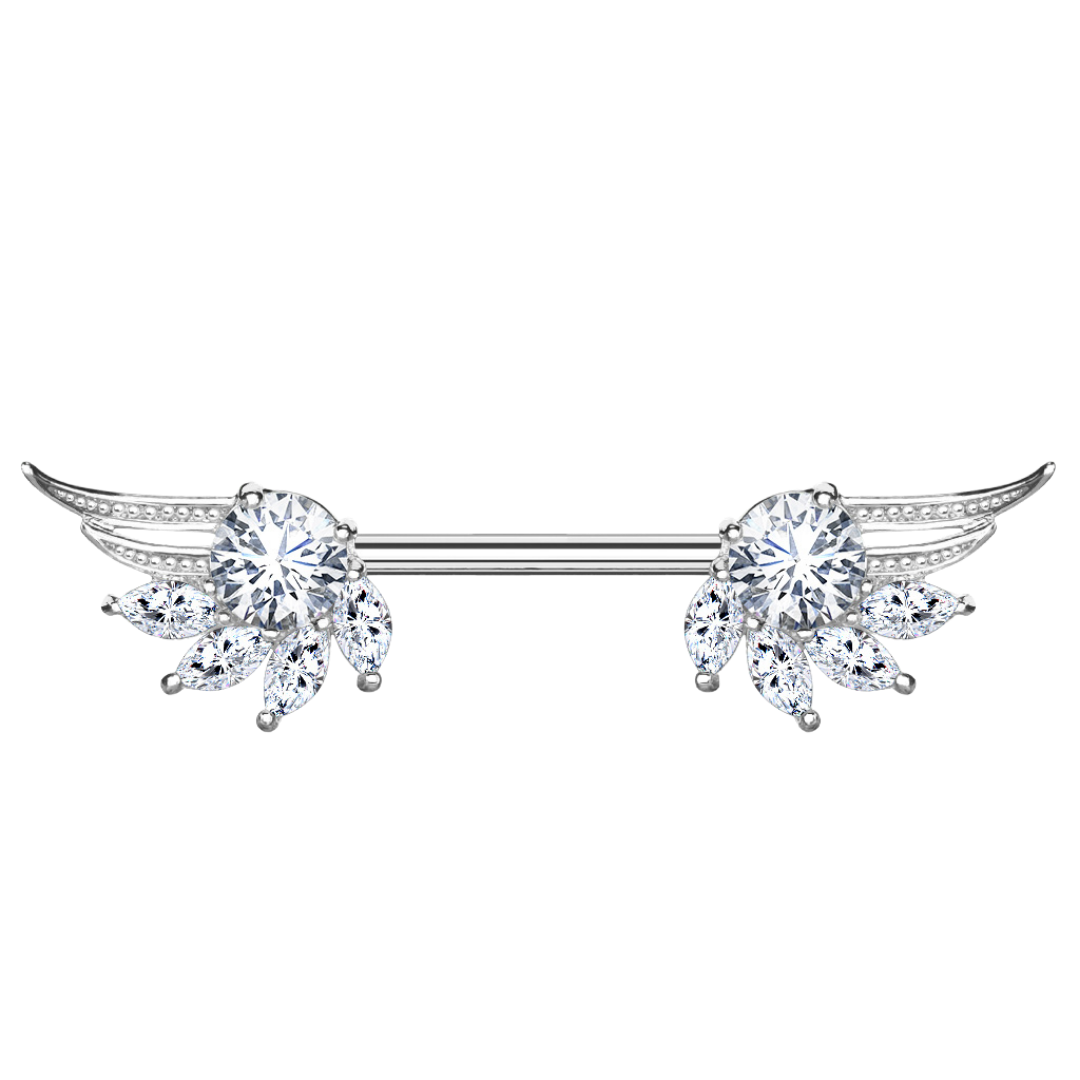 Wing Ends Straight Barbell